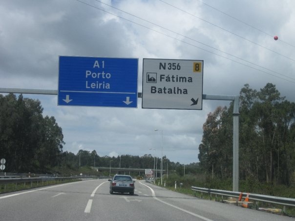 A1 motorway links Lisbon to Oporto. It is a toll road for most of its length and is explored by Brisa. A1 was completed in 1991.