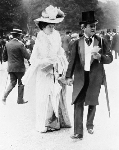 Consuelo Vanderbilt with her father