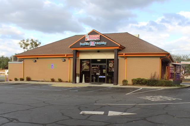 Co-branded Dunkin' Donuts and Baskin Robbins, Thomasville, Georgia