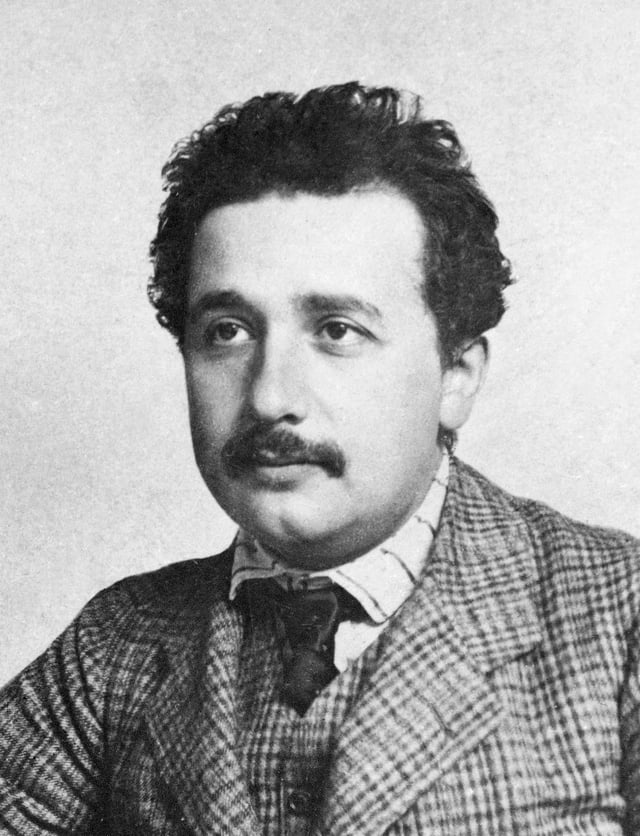 Albert Einstein in 1904 (age 25)