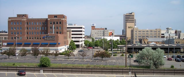 Downtown Fargo in 2007