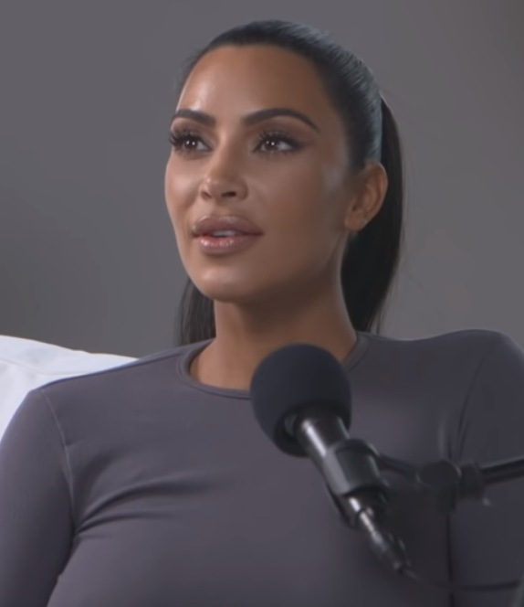 West's wife Kim Kardashian, pictured in October 2018