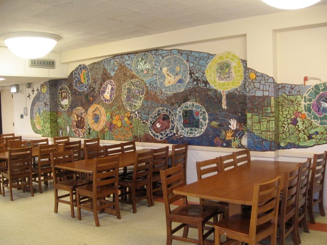 The dining room of the Orthogenic School