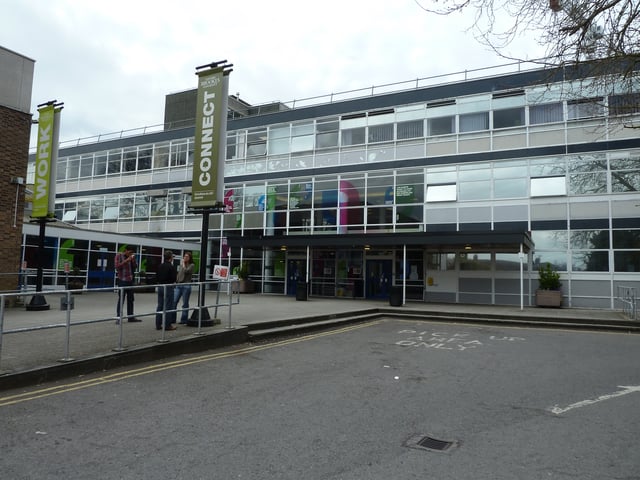 The former main reception in 2013