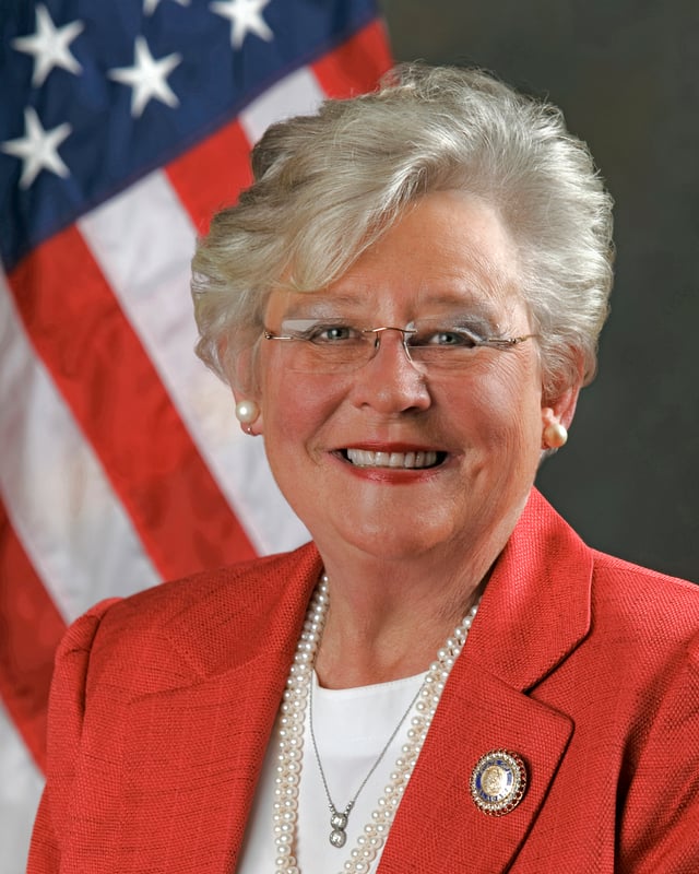 Governor Kay Ivey is the current and second female governor of Alabama. She is the only Republican female governor in the state's history.