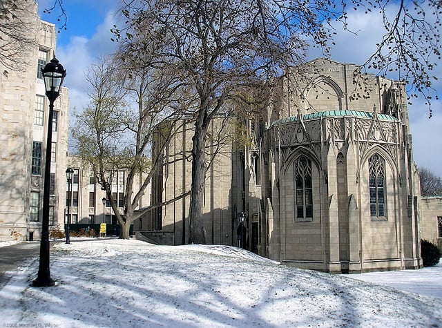 Pitt's Stephen Foster Memorial contains two theaters.