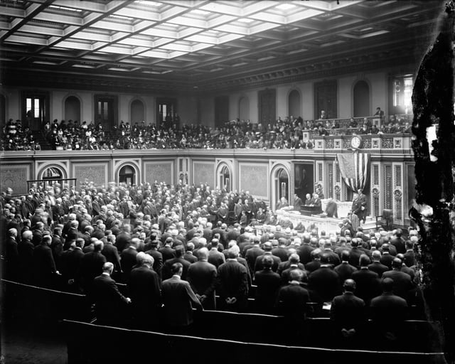 United States Congress meeting, c. 1915