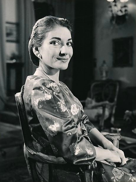 Renowned Greek soprano Maria Callas