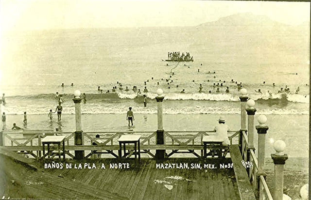 Beach goers
