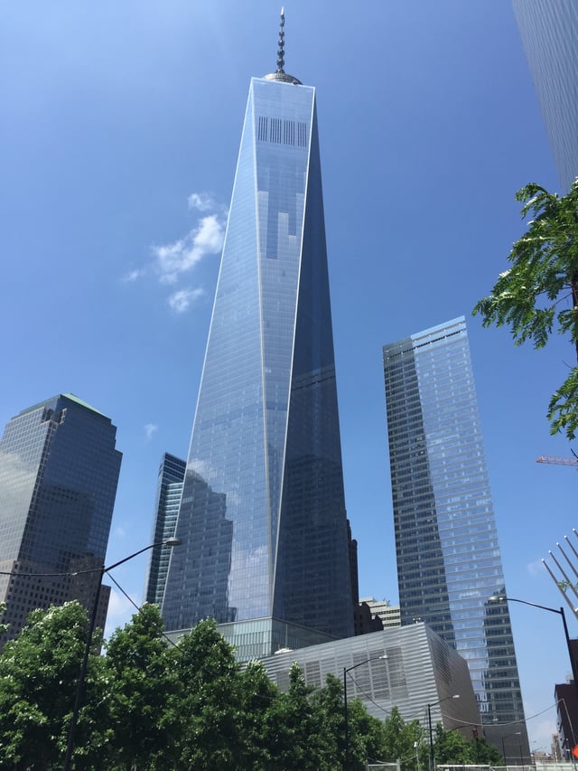 One World Trade Center, the headquarters of the company