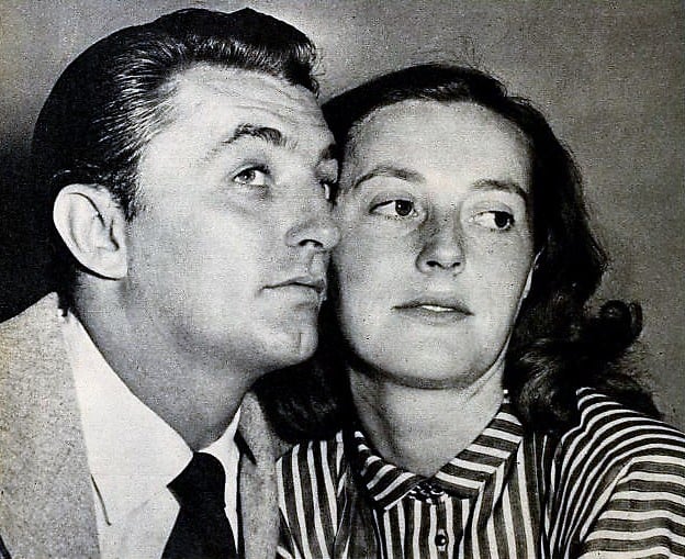 Robert and Dorothy Mitchum (1948)