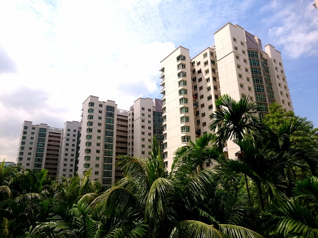 Housing Development Board flats in Punggol, Singapore
