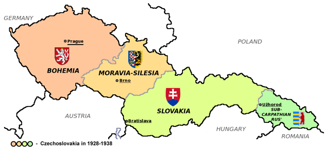 The First Czechoslovak Republic comprised only 27% of the population of the former Austria-Hungary, but nearly 80% of the industry.