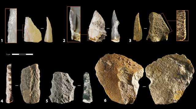 Lithic Industries of early Homo sapiens at Blombos Cave (M3 phase, MIS 5), Southern Cape, South Africa (c. 105,000 – 90,000 years old)