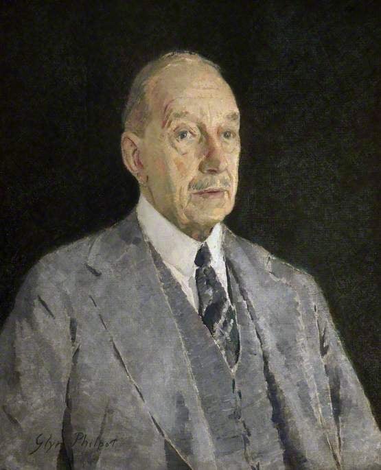 Cecil Higgins (1856–1941); The Higgins Art Gallery & Museum, Bedford, 1935, Glyn Philpot