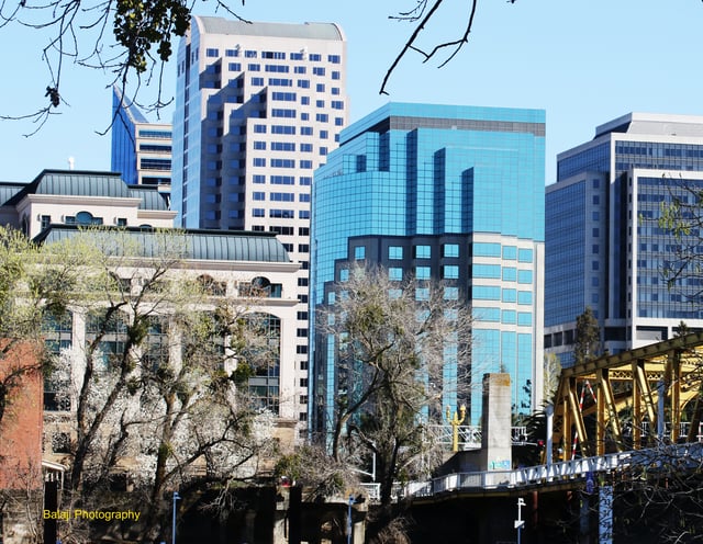 Downtown Sacramento is the home to numerous corporations and organizations.