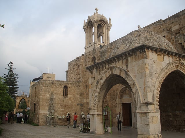 The Crusades-era Church of St. John-Mark in Byblos