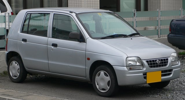 1997 facelift model Suzuki Alto (HA11)