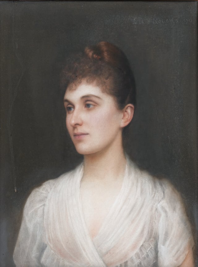 Bertha-Clara von Rothschild (Princess of Wagram) (Ellis William Roberts, 1890)