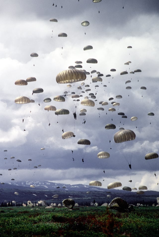 The 501st jumps in Alaska.