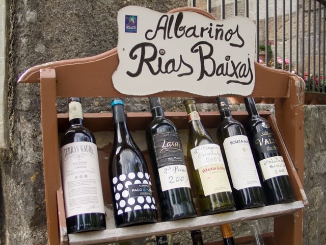 Some Galician wines