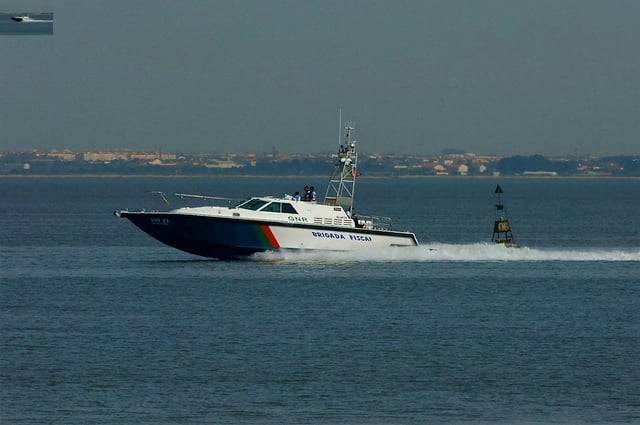 GNR Coastal Control Unit patrol boat.