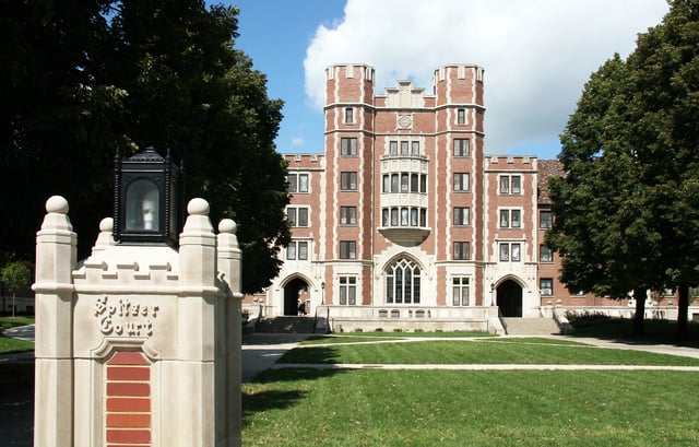 Purdue University. The public Purdue University system enrolls 67,596 students.