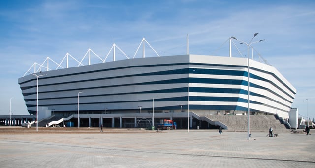 The Kaliningrad Stadium hosted the 2018 FIFA World Cup games