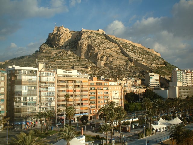 Mount Benacantil and Castle of Santa Bárbara