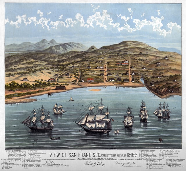 View of San Francisco 1846–47