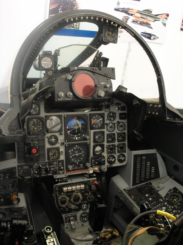 Cockpit of F-4 Phantom II