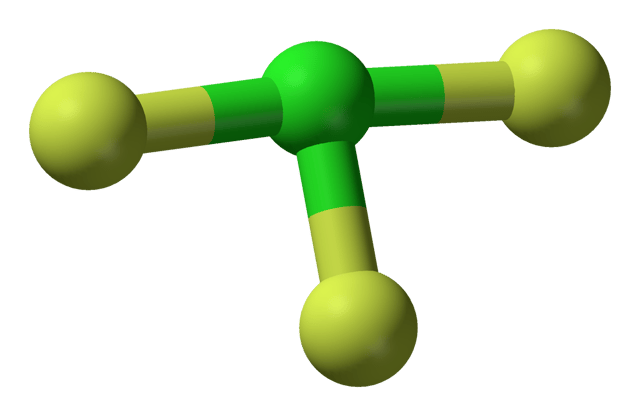 Chlorine trifluoride, whose corrosive potential ignites asbestos, concrete, sand and other fire retardants