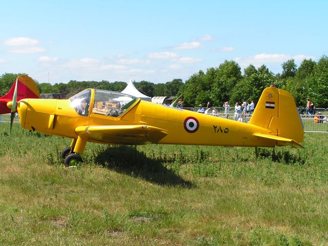 Egyptian Air Force Gomhouria Mk.6 285 at Gilze-Rijen airbase, the Netherlands