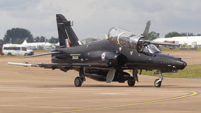A Hawk T2 of the Royal Air Force in 2009
