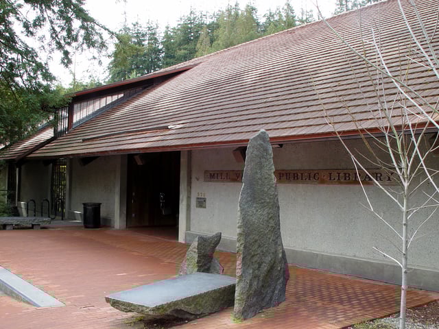 The Mill Valley Public Library.