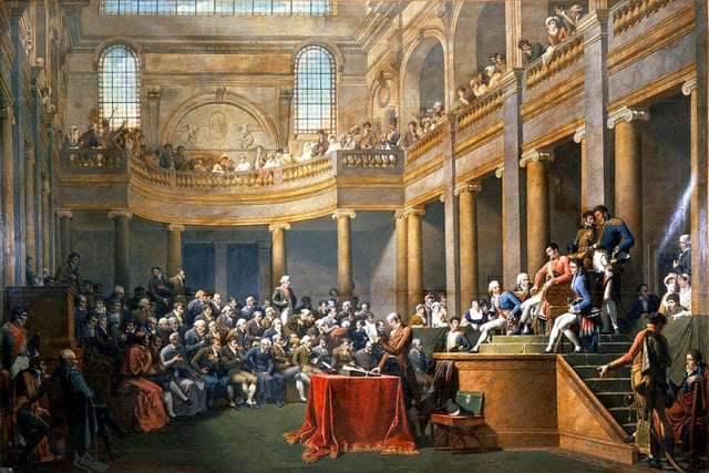 The Consulta of the République cisalpine receives the First Consul on 26 January 1802