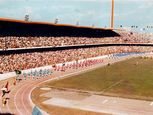 Opening Ceremony in 1971 Pan American Games.