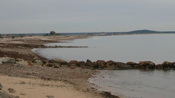Plymouth Beach, one of Plymouth's many beaches