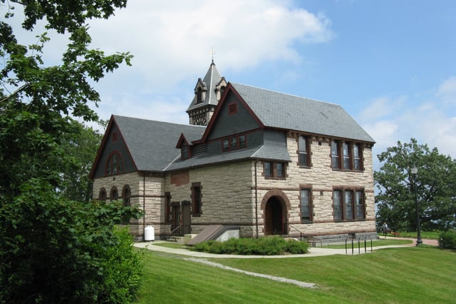 Backside of the Princeton Public Library