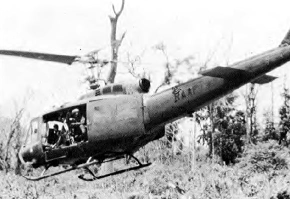 A 9 Sqn UH-1D in Vietnam, 1970
