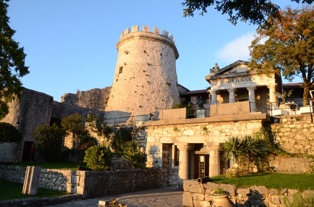 Trsat Castle lies at the exact spot of an ancient Illyrian and Roman fortress.