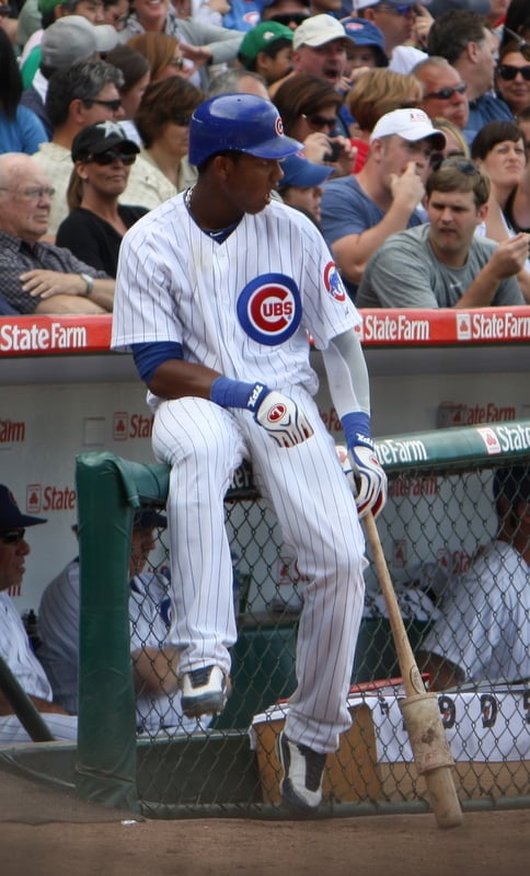 Starlin Castro during his 2010 rookie season.