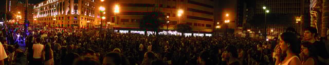 2007 Virada Cultural, in Downtown São Paulo