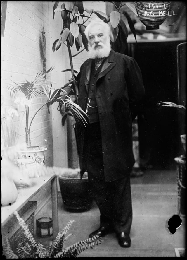 Alexander Graham Bell in his later years
