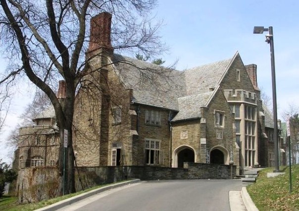 The chapter house of Alpha Delta Phi at Cornell University
