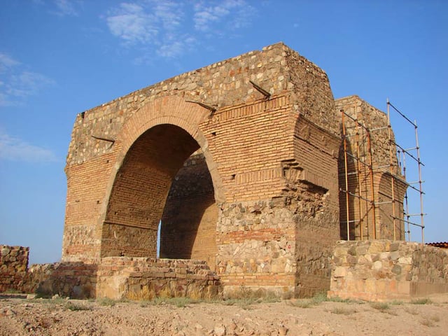 Temple of Bahram in the south of Shah Ray