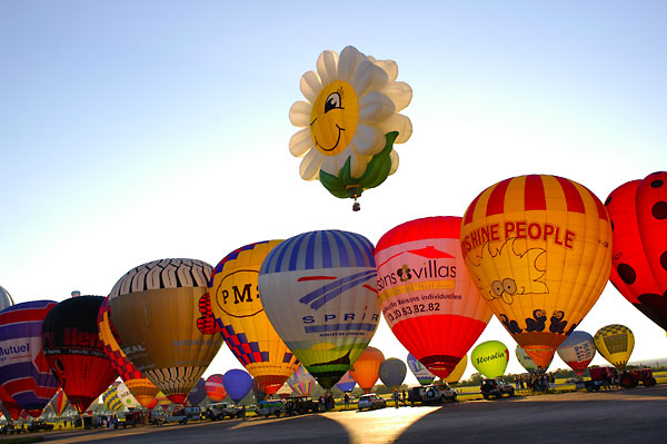 "Mondial Air Ballons" festival 2007