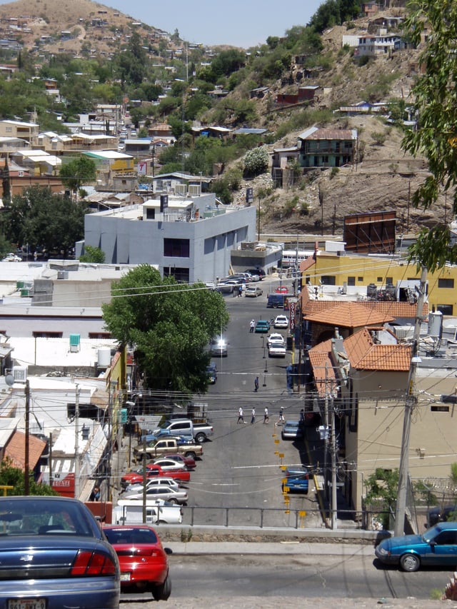 Colonia Centro, calle Pierson, Nogales