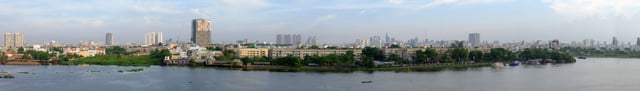 A panorama of Ho Chi Minh City, which has the highest urbanisation rate in  Vietnam.