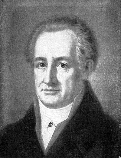 Goethe, by Luise Seidler (Weimar 1811)